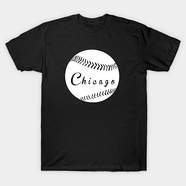 Chicago Baseball T-Shirt by rcampbell112